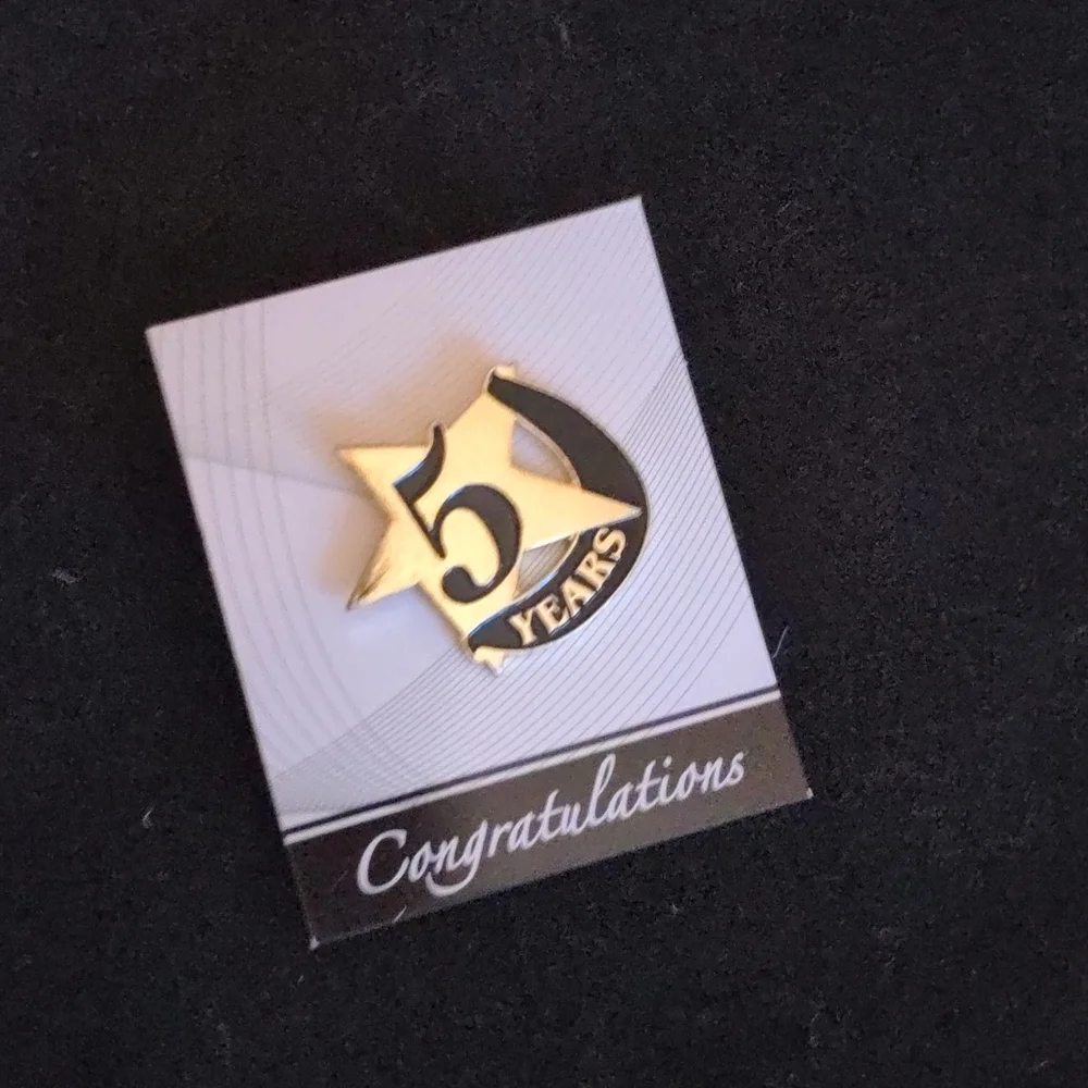 Bundle of 10 Crown Awards Five Years Awards